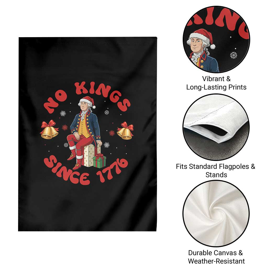 George Washington No Kings Since 1776 Garden Flag Christmas Gift Idea - Wonder Print Shop
