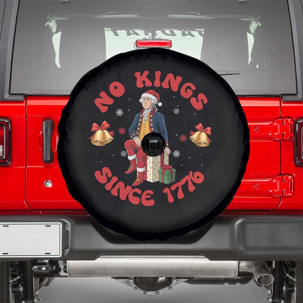 George Washington No Kings Since 1776 Spare Tire Cover Christmas Gift Idea - Wonder Print Shop