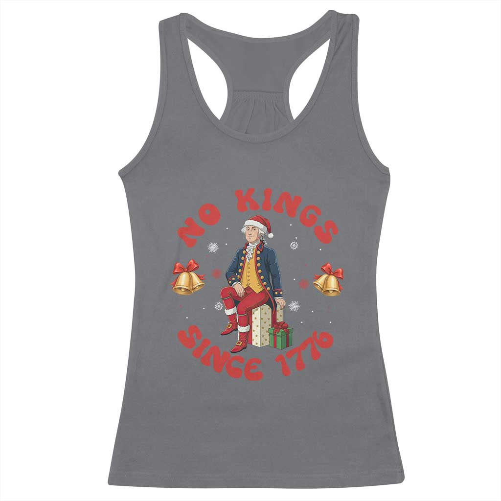 George Washington No Kings Since 1776 Racerback Tank Top Christmas Gift Idea - Wonder Print Shop
