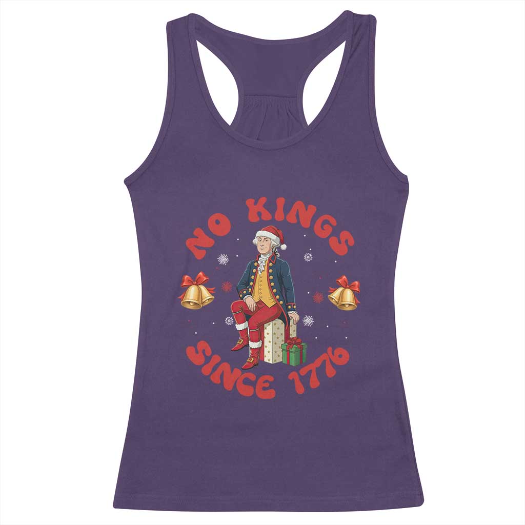 George Washington No Kings Since 1776 Racerback Tank Top Christmas Gift Idea - Wonder Print Shop