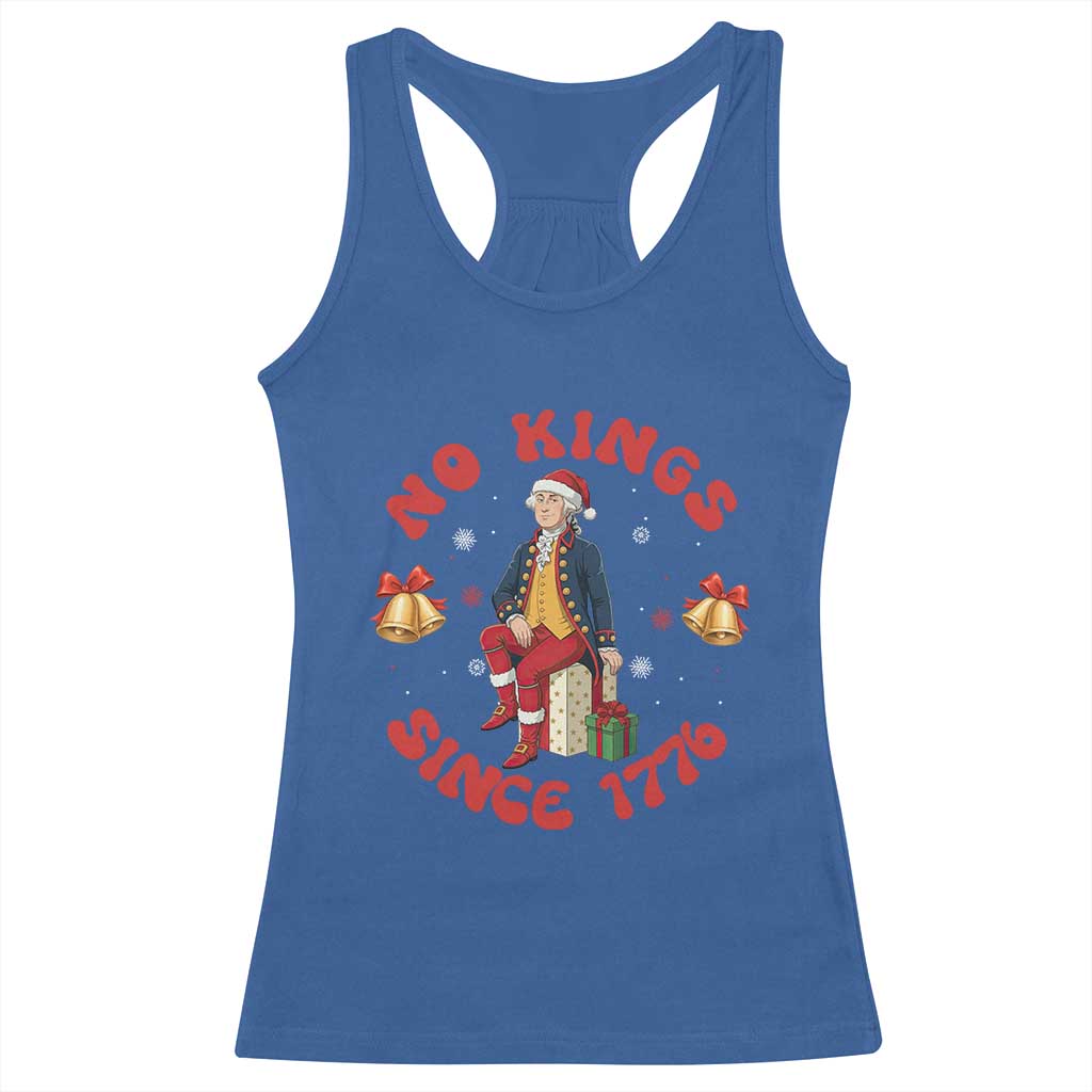 George Washington No Kings Since 1776 Racerback Tank Top Christmas Gift Idea - Wonder Print Shop
