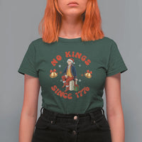 George Washington No Kings Since 1776 T Shirt For Women Christmas Gift Idea - Wonder Print Shop