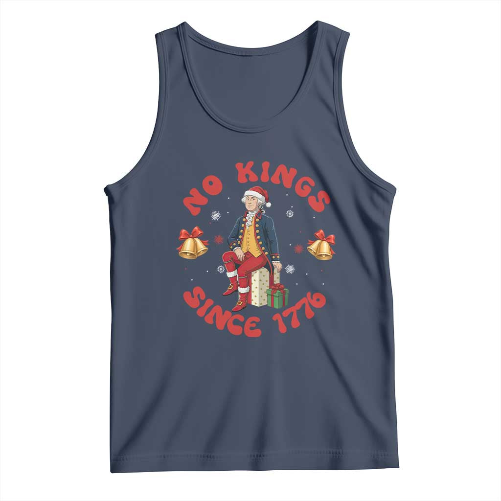 George Washington No Kings Since 1776 Tank Top Christmas Gift Idea - Wonder Print Shop