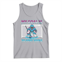 My Goal Is To Deny Yours Tank Top Goalie Hockey Drip Art Gift - Wonder Print Shop