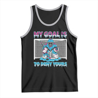 My Goal Is To Deny Yours Tank Top Goalie Hockey Drip Art Gift - Wonder Print Shop