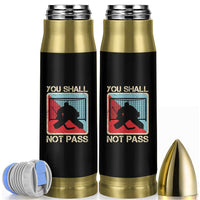 Ice Hockey Goalie Vintage Retro Gift Bullet Tumbler You Shall Not Pass - Wonder Print Shop