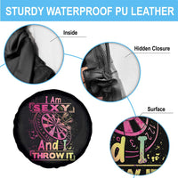 I Am Sexy And I Throw It Spare Tire Cover Sexy Dart Player Gift - Wonder Print Shop