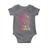 I Am Sexy And I Throw It Baby Onesie Sexy Dart Player Gift - Wonder Print Shop