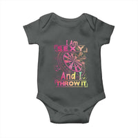 I Am Sexy And I Throw It Baby Onesie Sexy Dart Player Gift - Wonder Print Shop