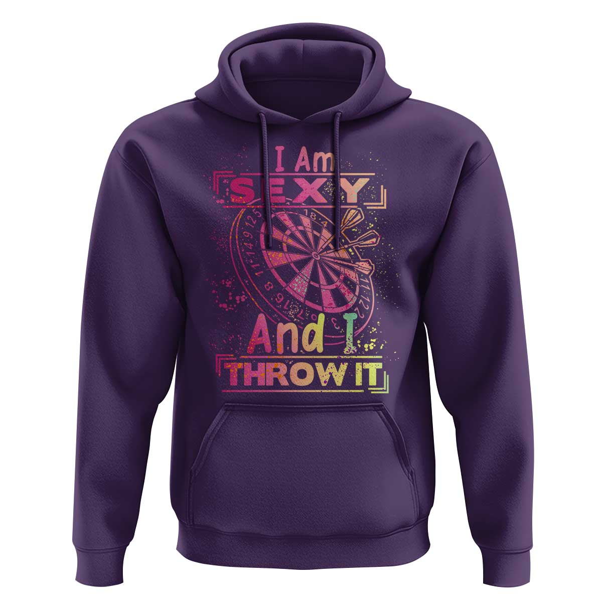 I Am Sexy And I Throw It Hoodie Sexy Dart Player Gift - Wonder Print Shop