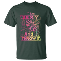 I Am Sexy And I Throw It T Shirt Sexy Dart Player Gift - Wonder Print Shop
