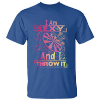I Am Sexy And I Throw It T Shirt Sexy Dart Player Gift - Wonder Print Shop