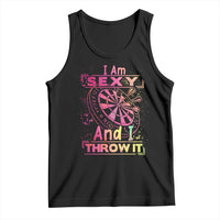 I Am Sexy And I Throw It Tank Top Sexy Dart Player Gift - Wonder Print Shop