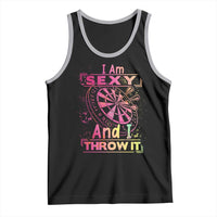 I Am Sexy And I Throw It Tank Top Sexy Dart Player Gift - Wonder Print Shop