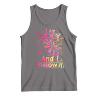 I Am Sexy And I Throw It Tank Top Sexy Dart Player Gift - Wonder Print Shop
