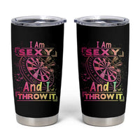 I Am Sexy And I Throw It Tumbler Cup Sexy Dart Player Gift - Wonder Print Shop