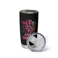 I Am Sexy And I Throw It Tumbler Cup Sexy Dart Player Gift - Wonder Print Shop