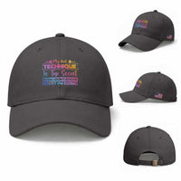 My Dart Technique Is Top Secret Baseball Cap Funny Dartist Gift