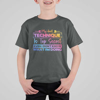 My Dart Technique Is Top Secret T Shirt For Kid Funny Dartist Gift - Wonder Print Shop