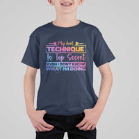 My Dart Technique Is Top Secret T Shirt For Kid Funny Dartist Gift - Wonder Print Shop