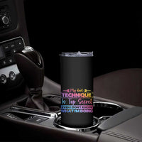 My Dart Technique Is Top Secret Skinny Tumbler Funny Dartist Gift - Wonder Print Shop