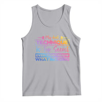 My Dart Technique Is Top Secret Tank Top Funny Dartist Gift - Wonder Print Shop