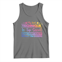 My Dart Technique Is Top Secret Tank Top Funny Dartist Gift - Wonder Print Shop