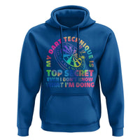 My Dart Technique Is Top Secret Hoodie Vintage Tie Dye Dart Lover - Wonder Print Shop
