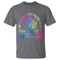 My Dart Technique Is Top Secret T Shirt Vintage Tie Dye Dart Lover - Wonder Print Shop