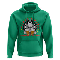 Funny Skeleton Darts Player Beer Lover Hoodie That Is Why I Am Here - Wonder Print Shop