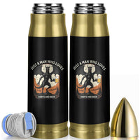 Funny Jersey Devil Loves Darts And Beer Bullet Tumbler Cryptid Lover Gift - Wonder Print Shop