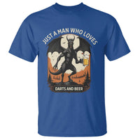Funny Jersey Devil Loves Darts And Beer T Shirt Cryptid Lover Gift - Wonder Print Shop