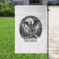Jersey Devil Playing Dart Garden Flag Gothic Horror Gift Pine Barrens New Jersey - Wonder Print Shop