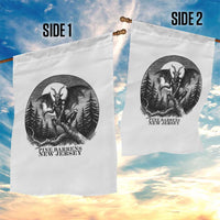 Jersey Devil Playing Dart Garden Flag Gothic Horror Gift Pine Barrens New Jersey - Wonder Print Shop