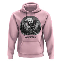 Jersey Devil Playing Dart Hoodie Gothic Horror Gift Pine Barrens New Jersey - Wonder Print Shop