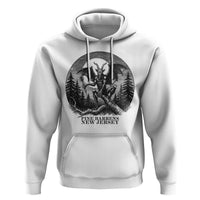 Jersey Devil Playing Dart Hoodie Gothic Horror Gift Pine Barrens New Jersey - Wonder Print Shop