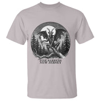 Jersey Devil Playing Dart T Shirt Gothic Horror Gift Pine Barrens New Jersey - Wonder Print Shop