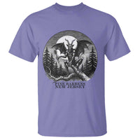 Jersey Devil Playing Dart T Shirt Gothic Horror Gift Pine Barrens New Jersey - Wonder Print Shop