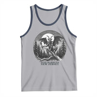 Jersey Devil Playing Dart Tank Top Gothic Horror Gift Pine Barrens New Jersey - Wonder Print Shop