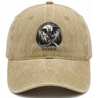 Jersey Devil Playing Dart Washed Cotton Baseball Cap Gothic Horror Gift Pine Barrens New Jersey