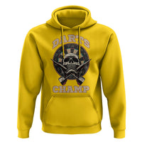 Darts Player Champion Hoodie Skull Dartboard Retro Style - Wonder Print Shop