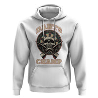 Darts Player Champion Hoodie Skull Dartboard Retro Style - Wonder Print Shop
