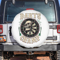 Skull Dartboard Retro Vintage Spare Tire Cover Darts Player Champion Gift - Wonder Print Shop