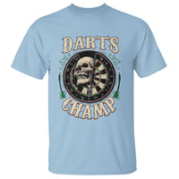Skull Dartboard Retro Vintage T Shirt Darts Player Champion Gift - Wonder Print Shop