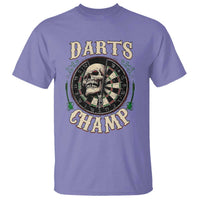 Skull Dartboard Retro Vintage T Shirt Darts Player Champion Gift - Wonder Print Shop