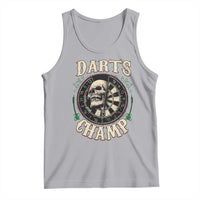 Skull Dartboard Retro Vintage Tank Top Darts Player Champion Gift - Wonder Print Shop