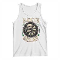Skull Dartboard Retro Vintage Tank Top Darts Player Champion Gift - Wonder Print Shop