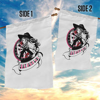 Funny Crazy Darts Lady Garden Flag Coolest Girls Play Darts - Wonder Print Shop