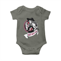 Funny Crazy Darts Lady Baby Onesie Coolest Girls Play Darts - Wonder Print Shop