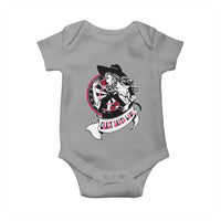 Funny Crazy Darts Lady Baby Onesie Coolest Girls Play Darts - Wonder Print Shop